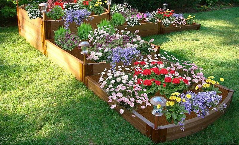Outstanding Amazing Beautiful Round Raised Garden Bed Ideas