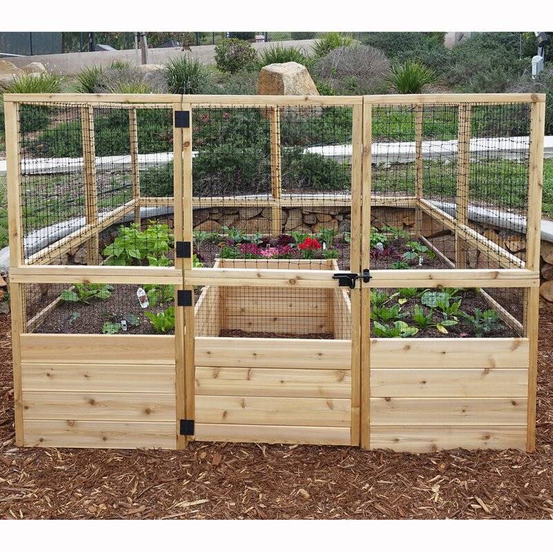 Raised Bed Perennial Garden