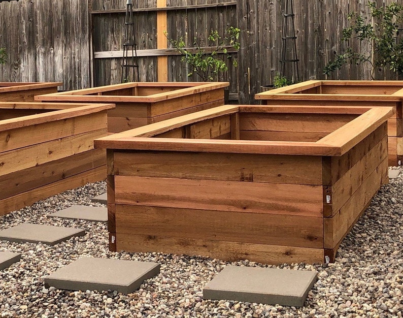 Cedar Raised Garden Bed Pdf Plans Diy