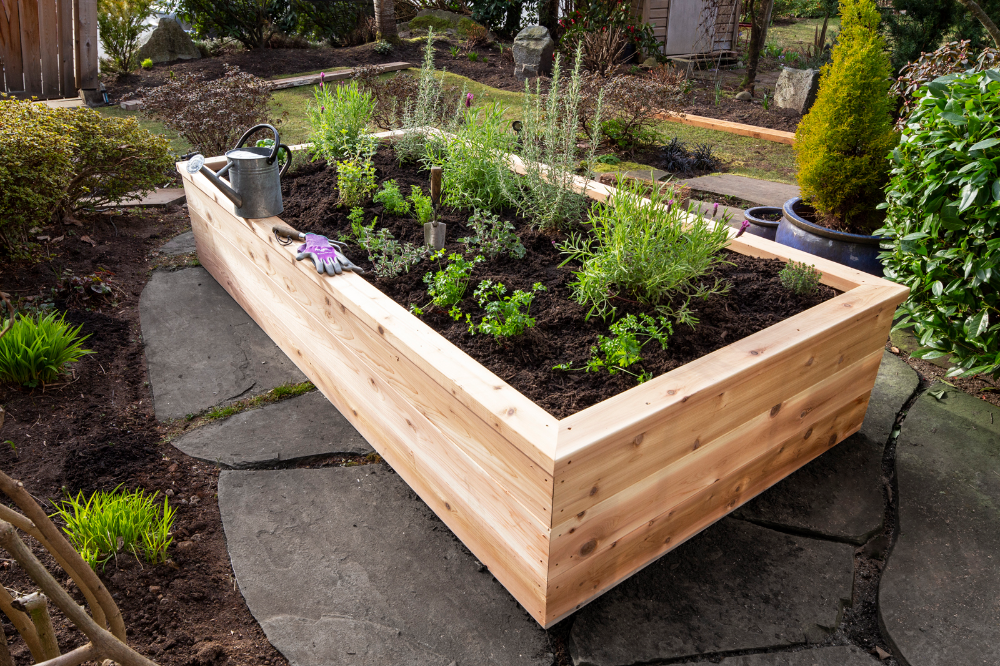 Raised Cedar Garden Beds Ana White