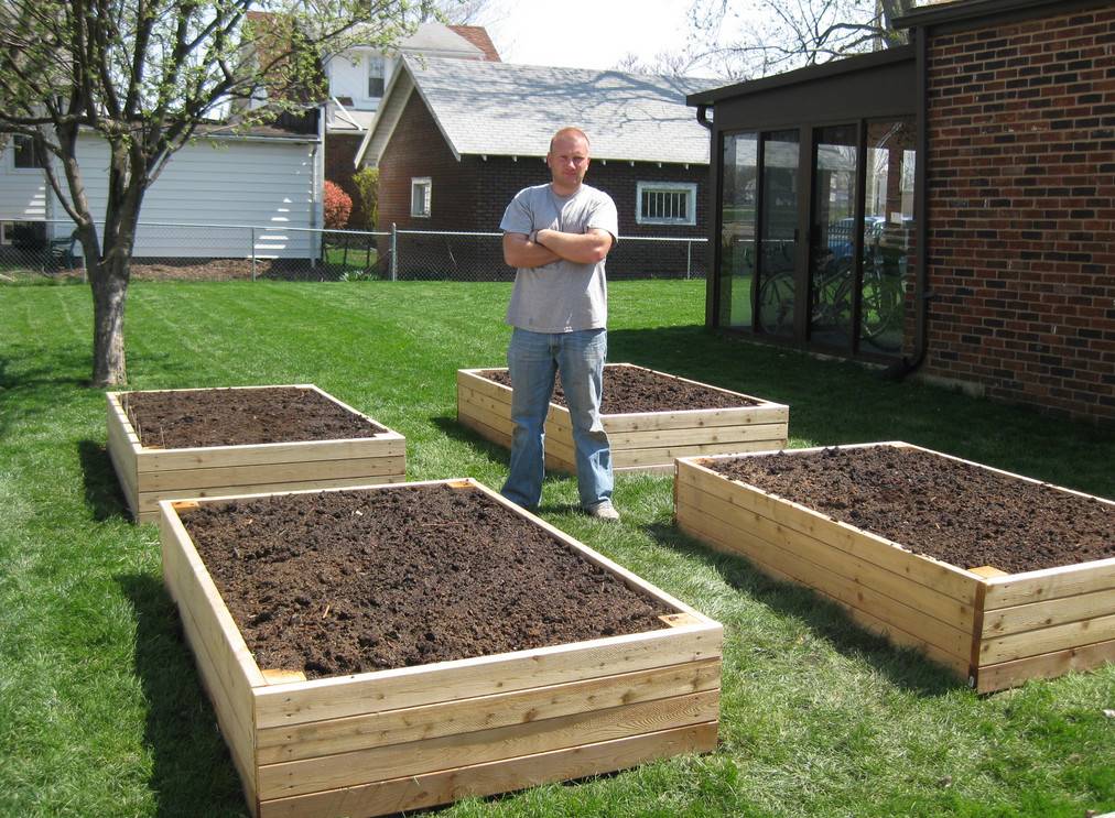Raised Planter Box Vegetable Garden Valley Garages Ideas