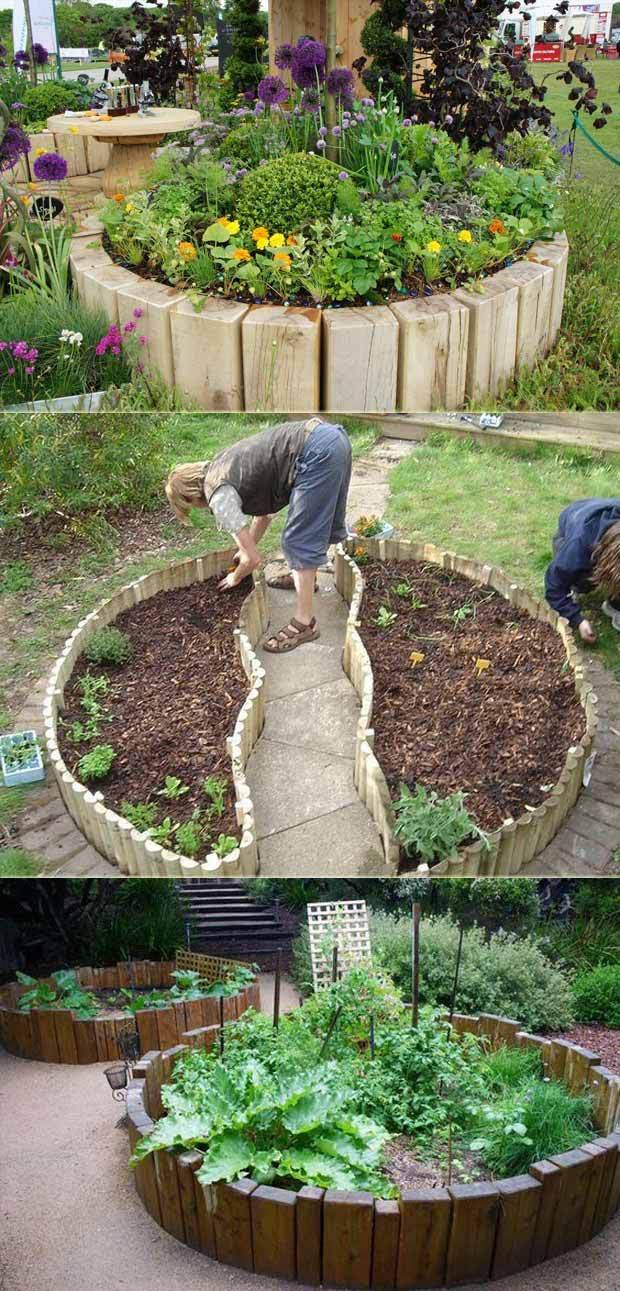 The Best Amazing Beautiful Round Raised Garden Bed Ideas