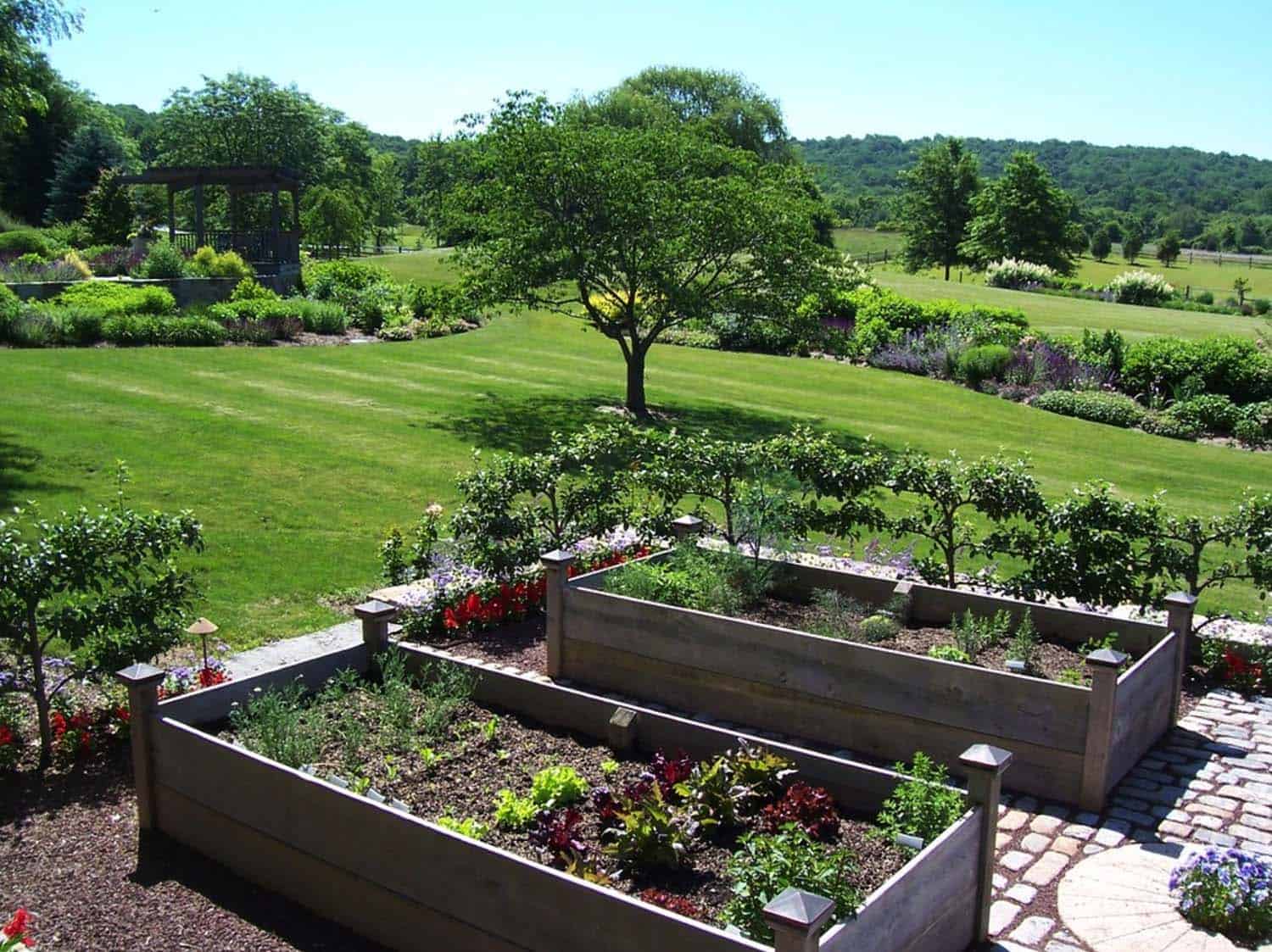 Raised Bed Flower Garden Design Ideas Raised Bed Garden Design