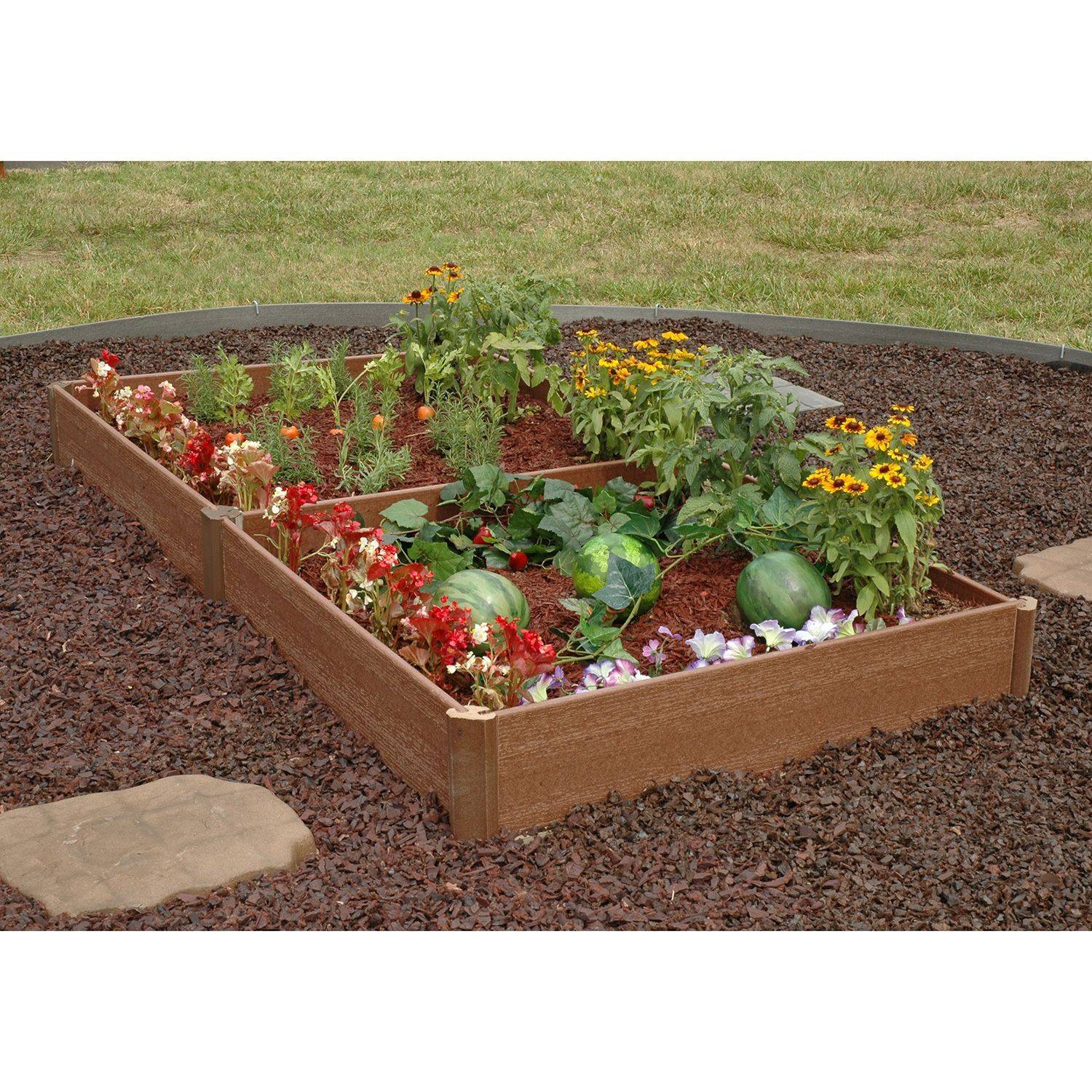 Cedar Complete Raised Garden Bed Kit X X Vegetable Garden