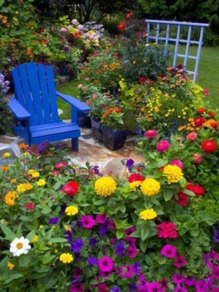 Country Flower Garden Ideas