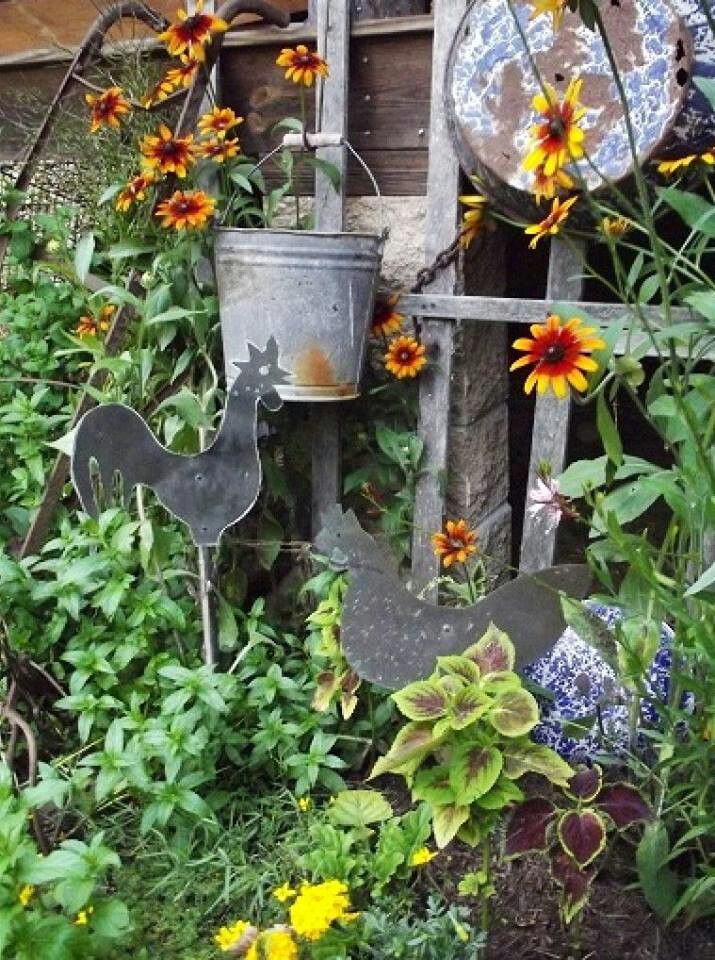 Best Rustic Country Garden Images