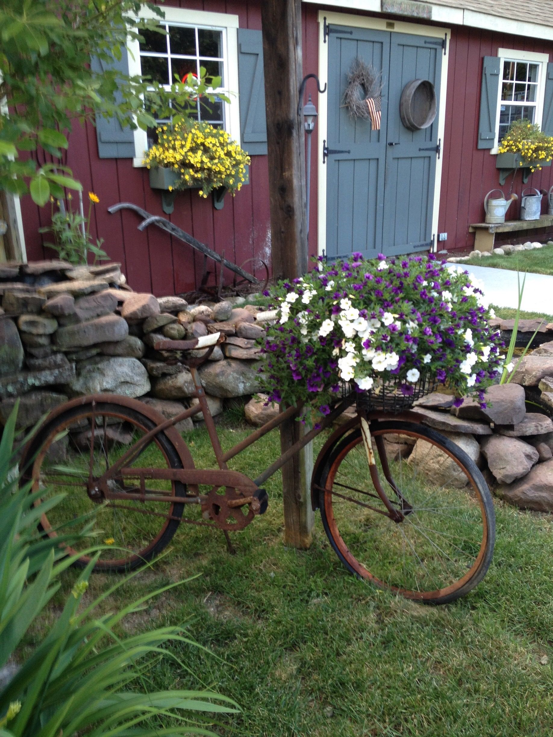 Rustic Flower Gardens Landscaping Ideas Houz Buzz