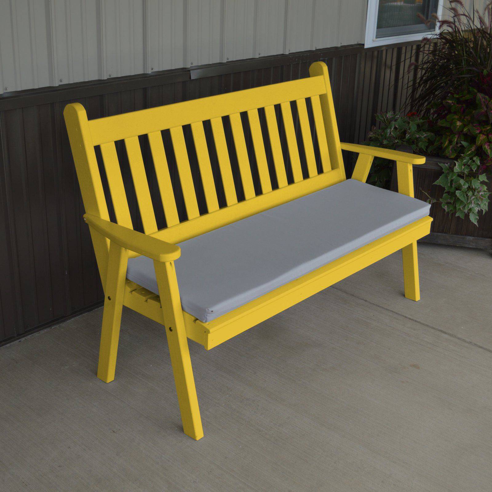 16 Yellow Garden Bench Ideas You Must Look SharonSable