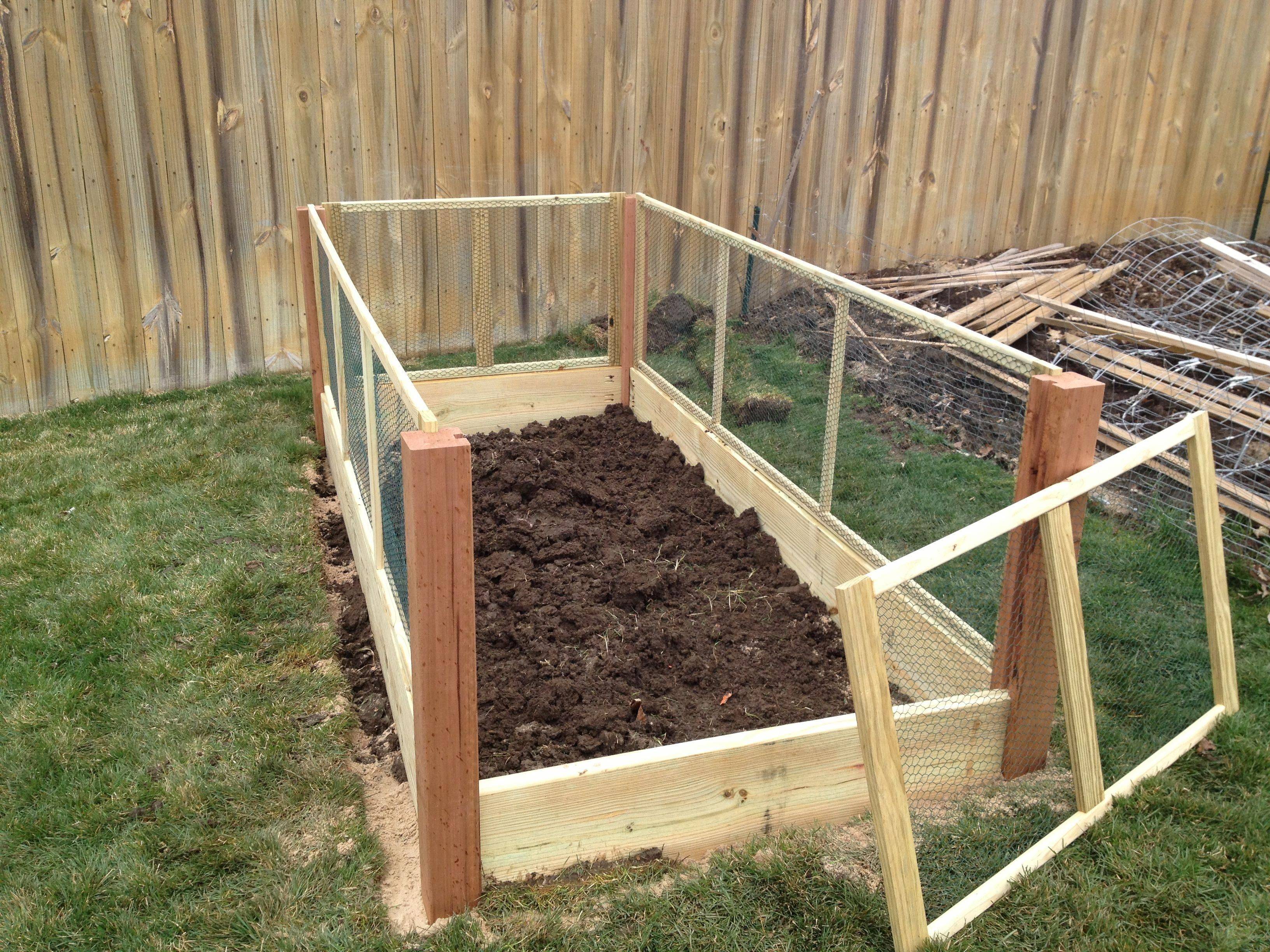 Deer Proof Raised Garden Bed