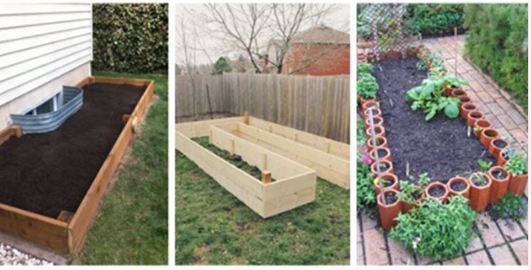 Simple Raised Vegetables Garden Bed Ideas