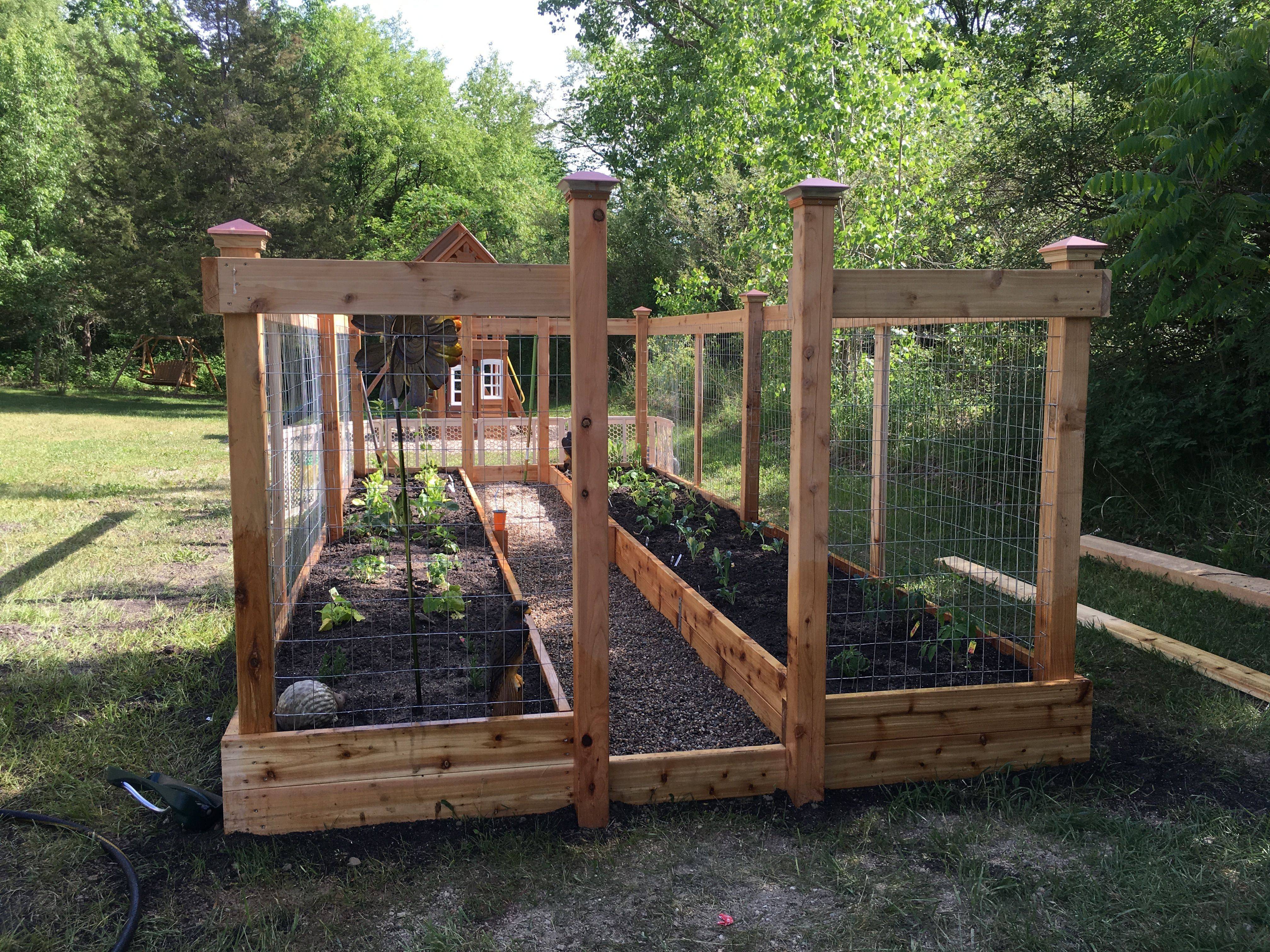 Enclosed Garden Gardening Garden Beds