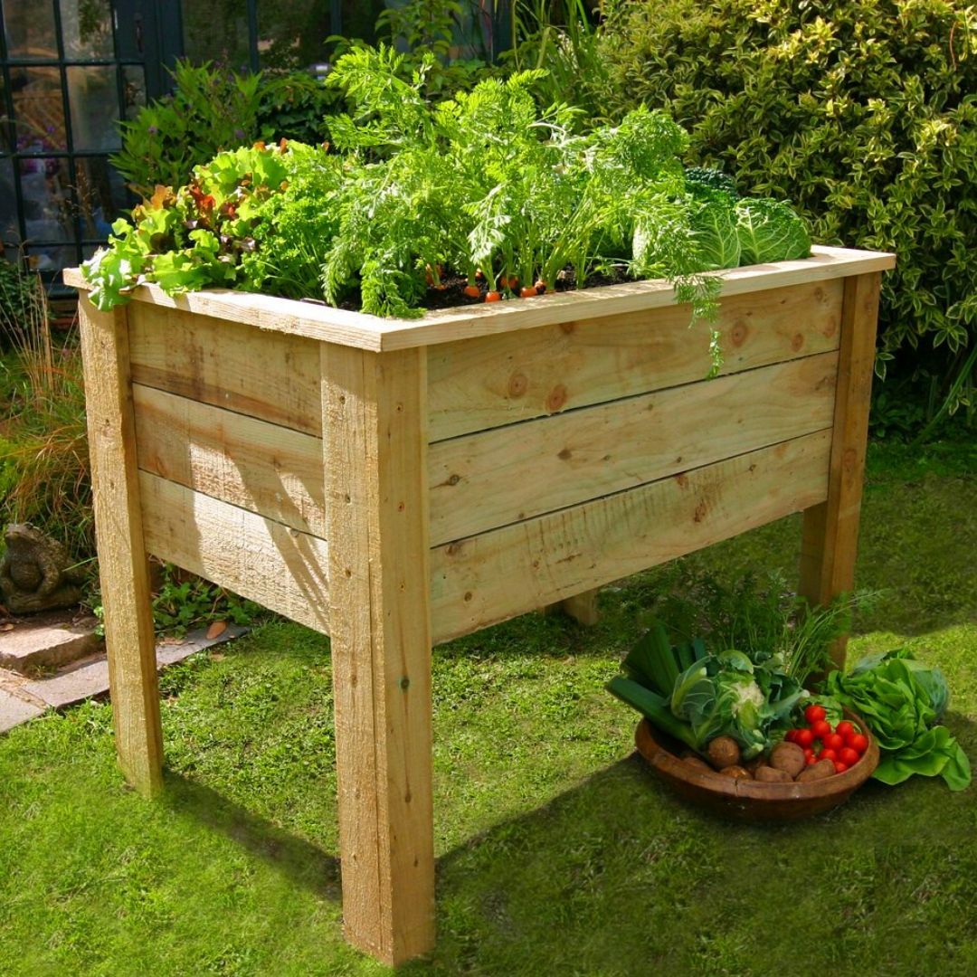 Tall Raised Garden Bed Live Free Creative Co