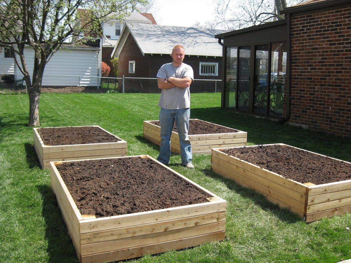 Simple Garden Boxes Design Ideas