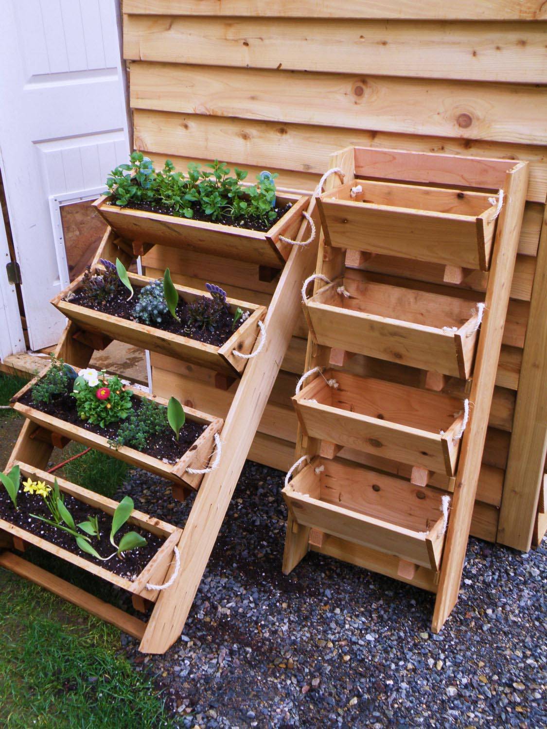 A Tiered Container Garden Southern Patio