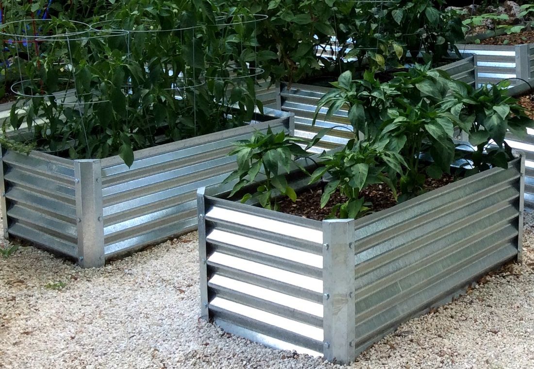 Corrugated Metal Planter Box