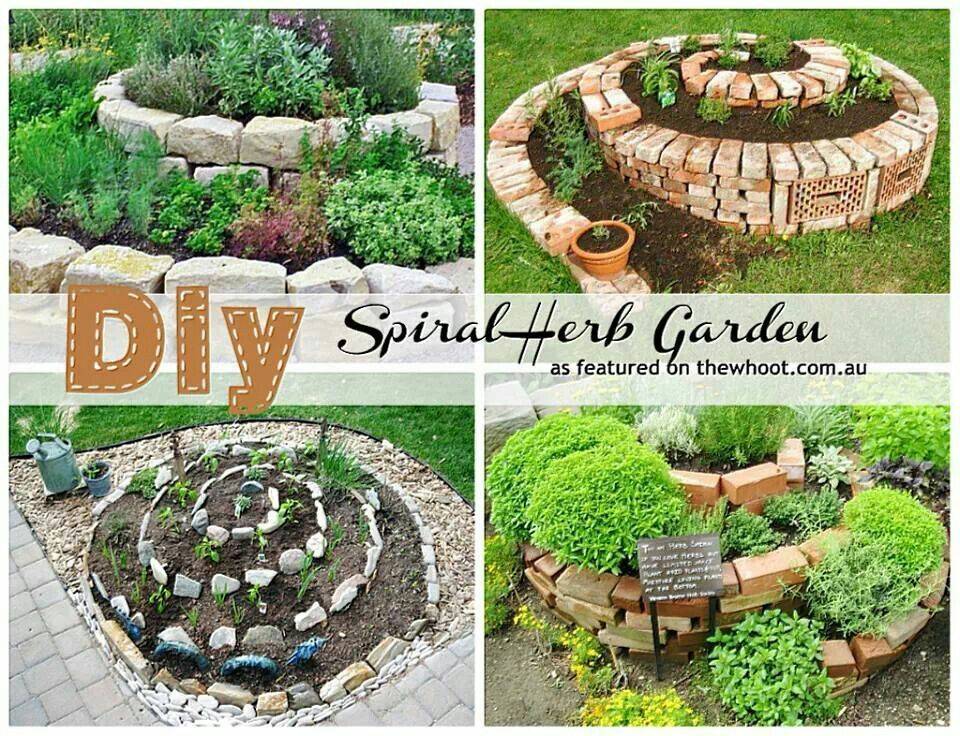 20 Spiral Herb Garden Ideas For This Year SharonSable