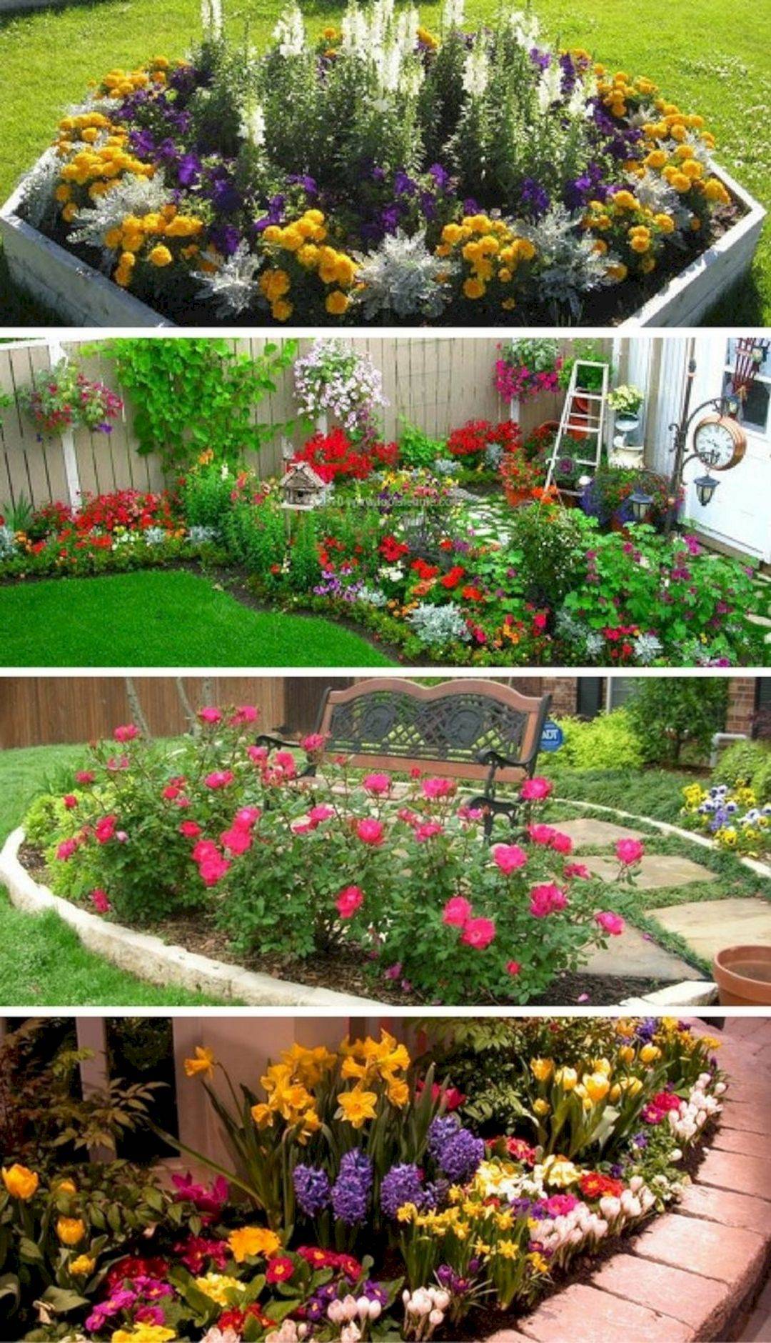 Small Front Garden Ideas And Arrangments Garden Flower Beds Flower