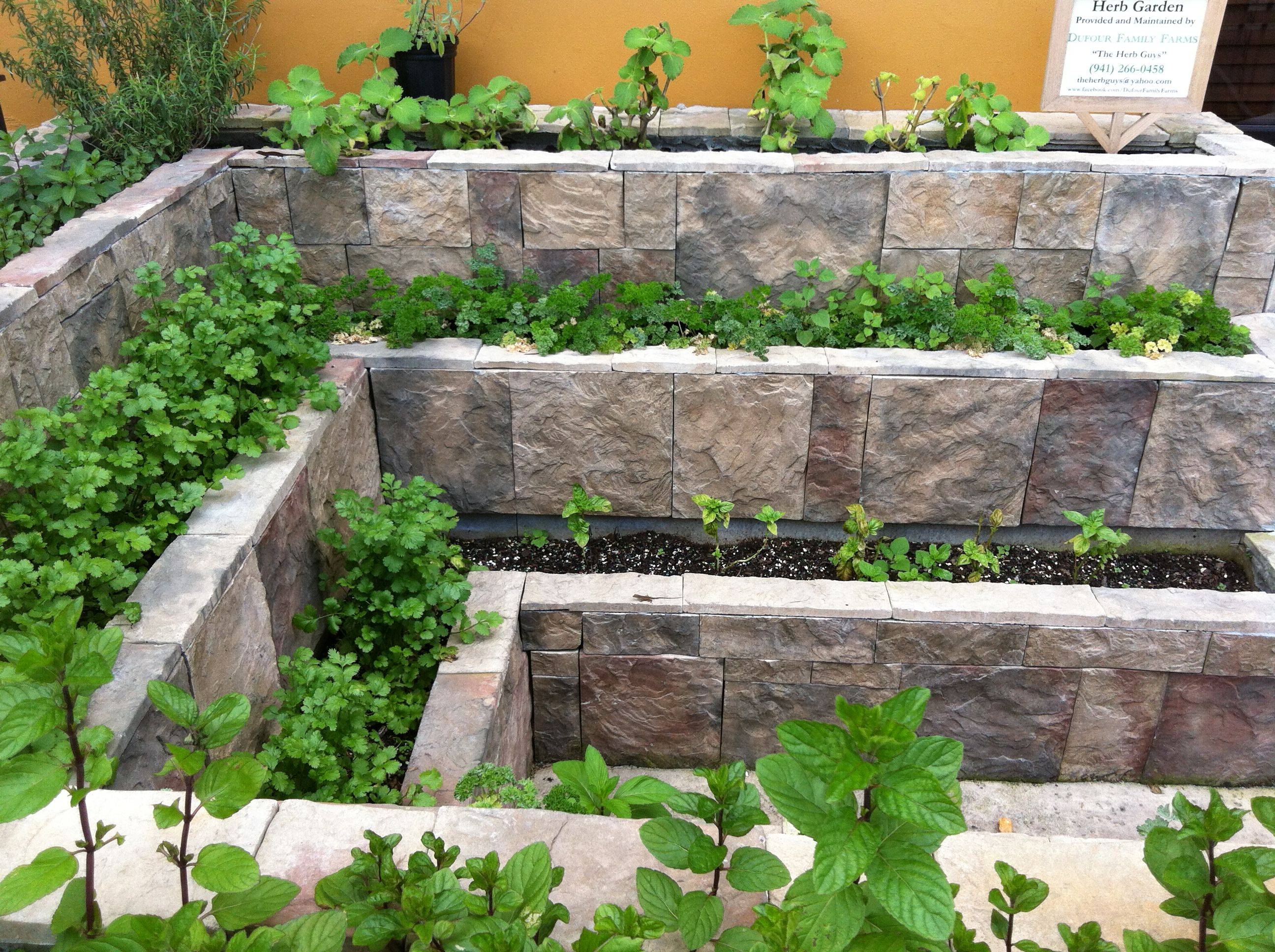 Diy Tiered Herb Garden