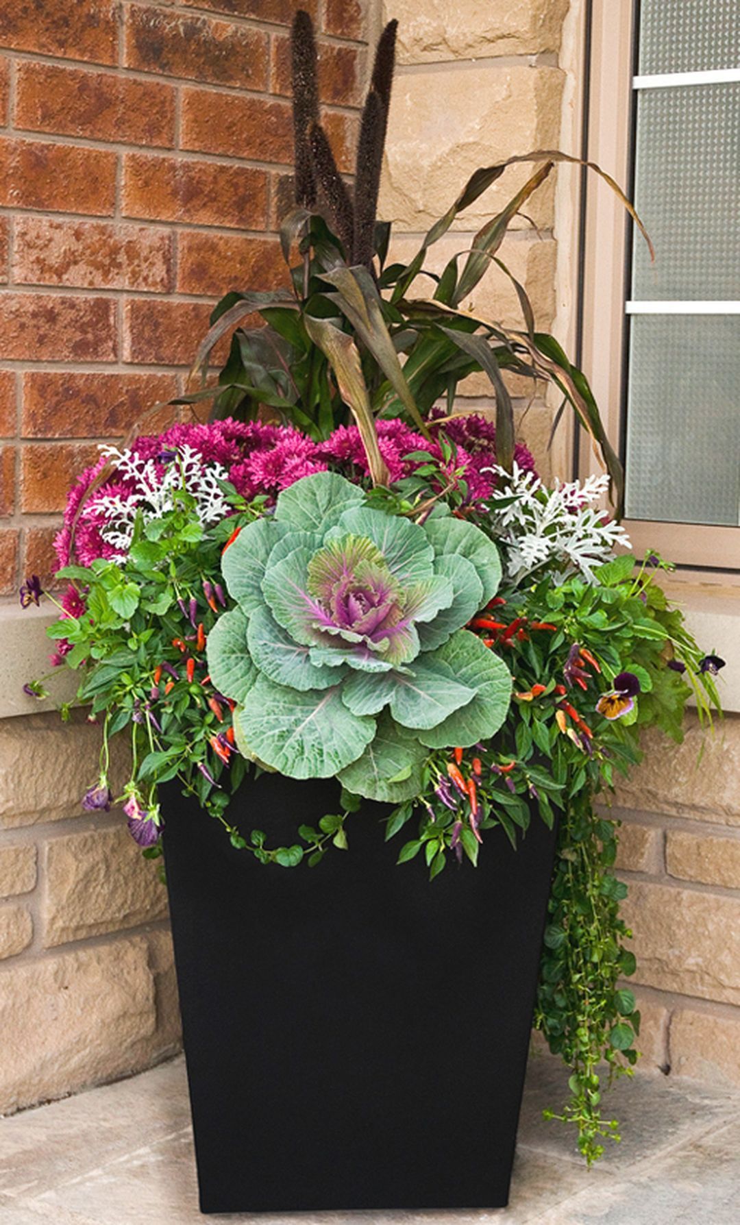 Fall Flower Pots