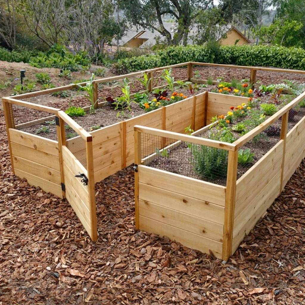 A Box Cedar Raised Bed Kit