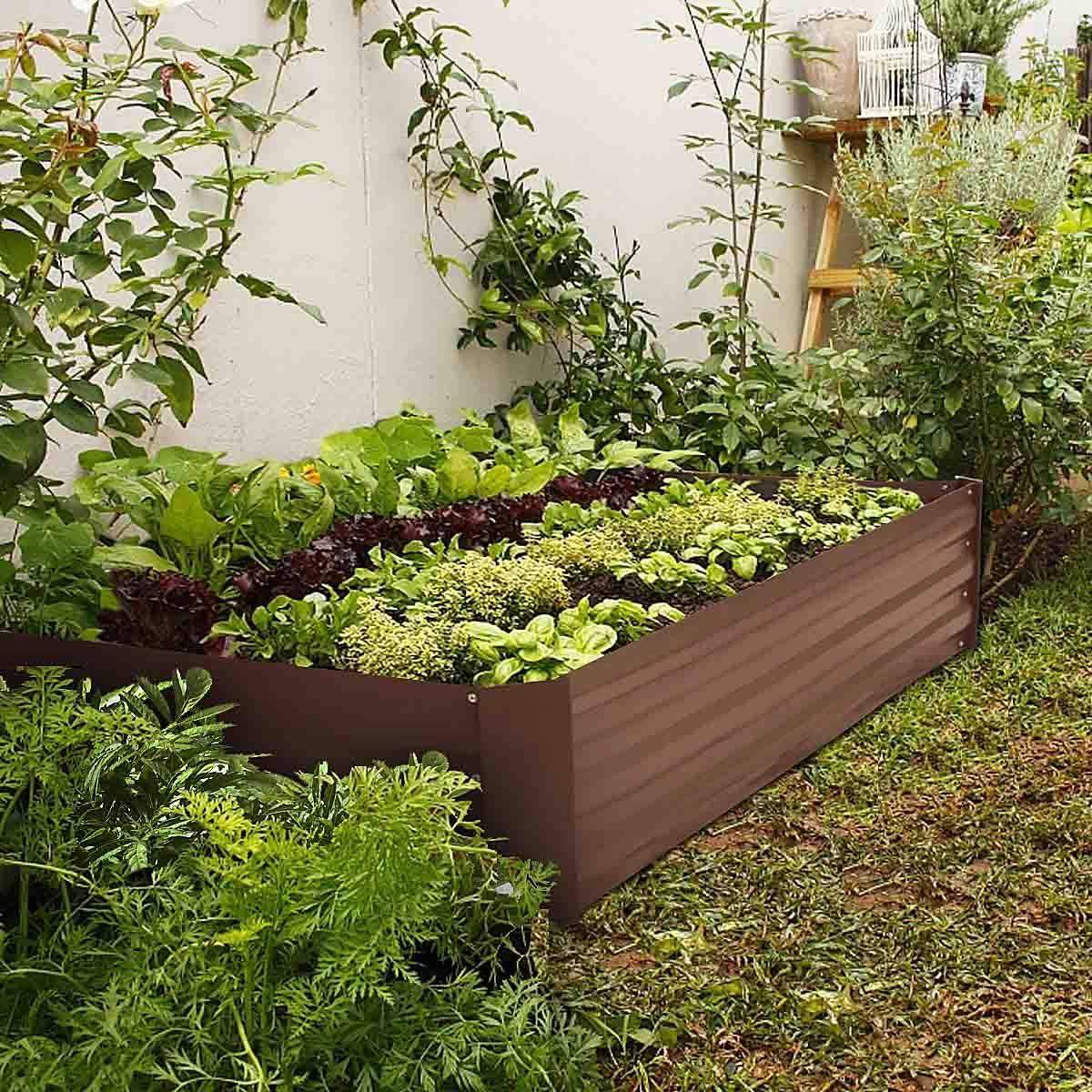 Raised Garden Bed Elevated Wood Garden