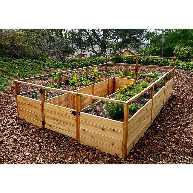 X X H Cedar Garden Raised Bed