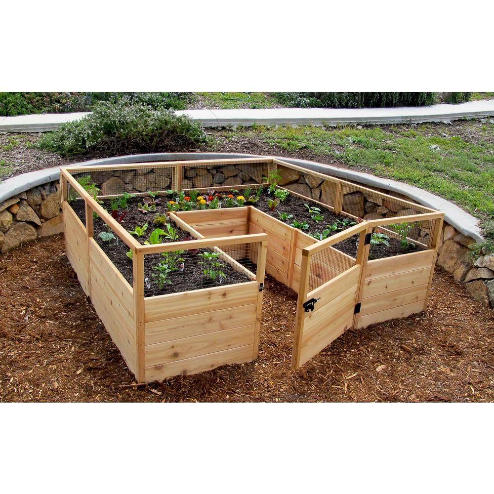 X Raised Garden Bed Plansraised Planter Planscorrugated