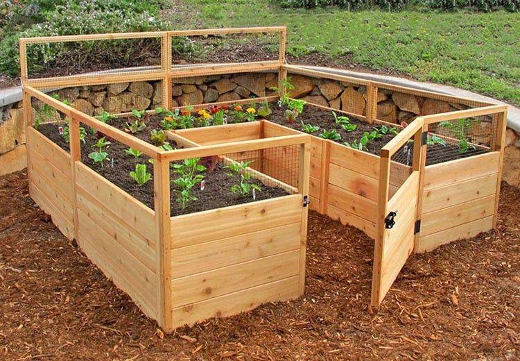 Galvanized Steel Panel Raised Garden Beds