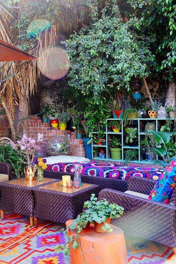Eclectic Bohemian Gardens