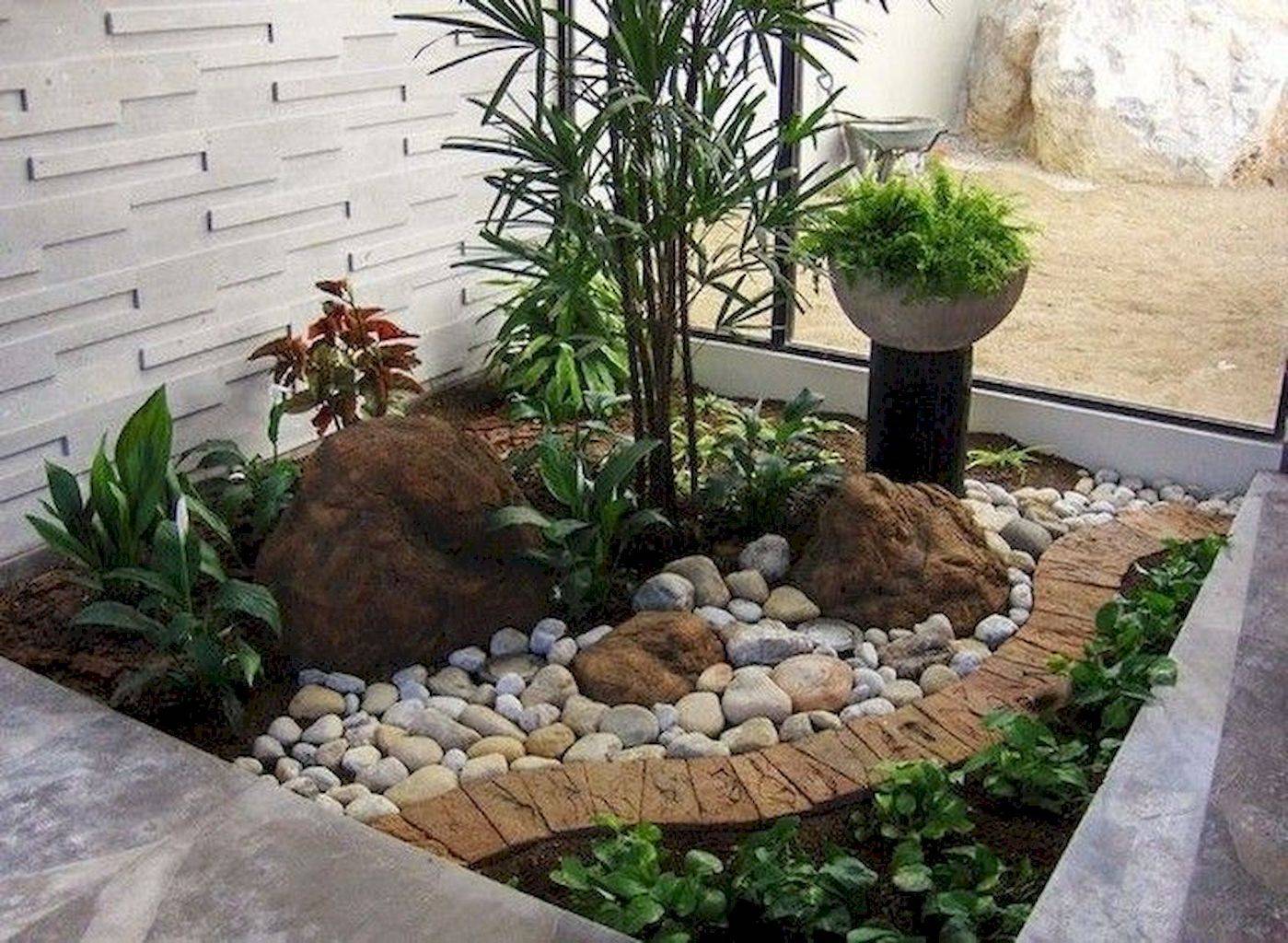 Beautiful Small Rock Garden Landscaping Design Ideas