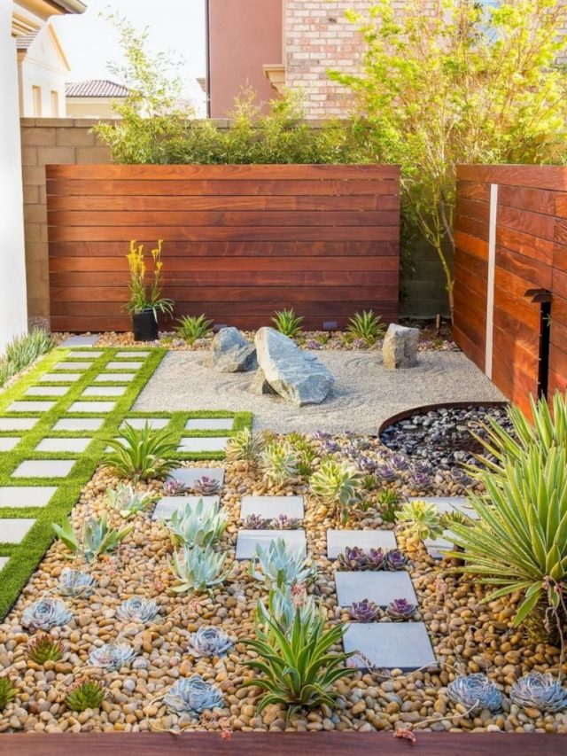 Rock Garden Idea Backyard Garden Design
