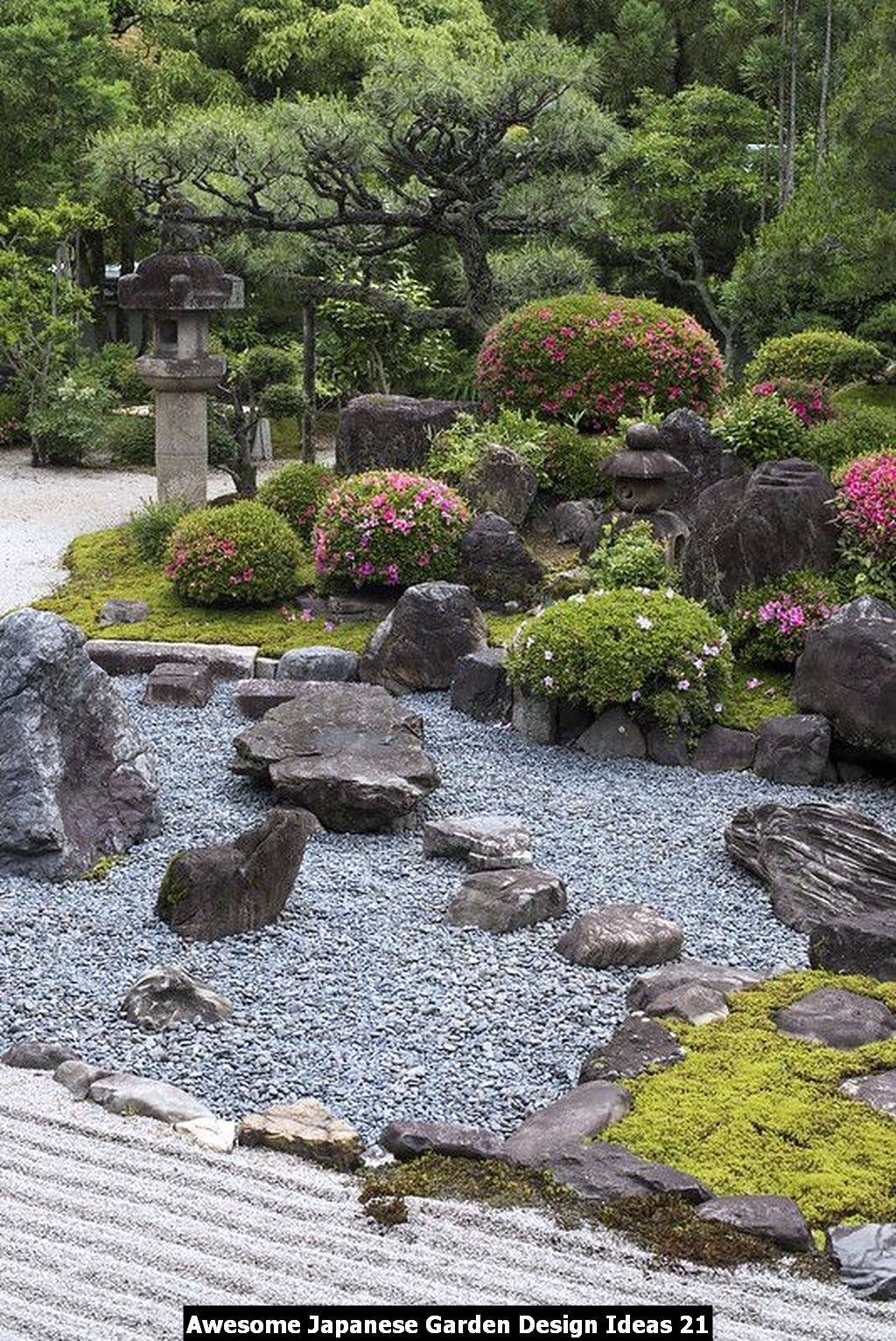Tranquil Japanese Garden Backyard Designs