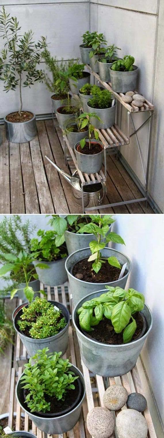 Spacesaving Vertical Herb Garden Ideas