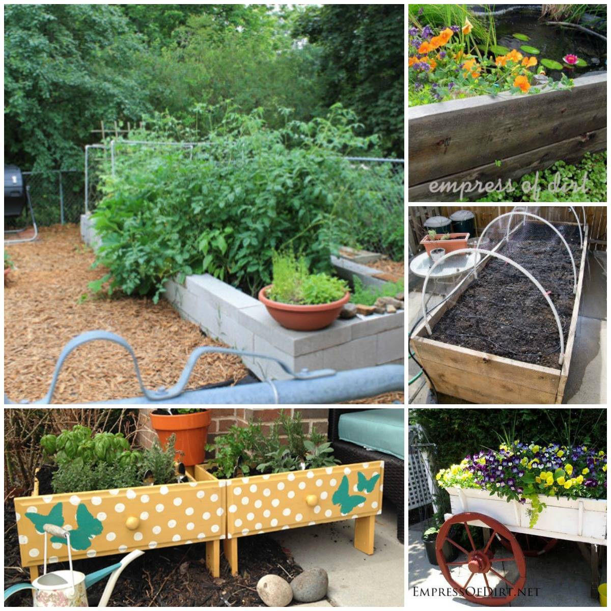 Large Backyard Ideas Raised Beds Raised Bed Vegetable Garden Plans