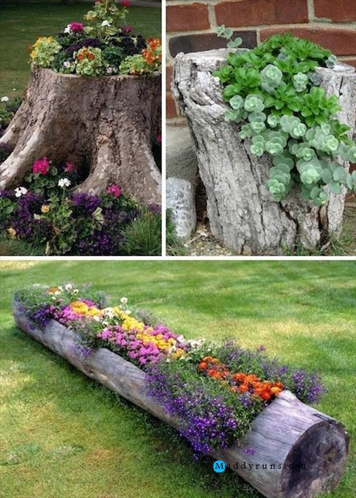 Diy Flower Garden Planter And Container Ideas Simphome Flower