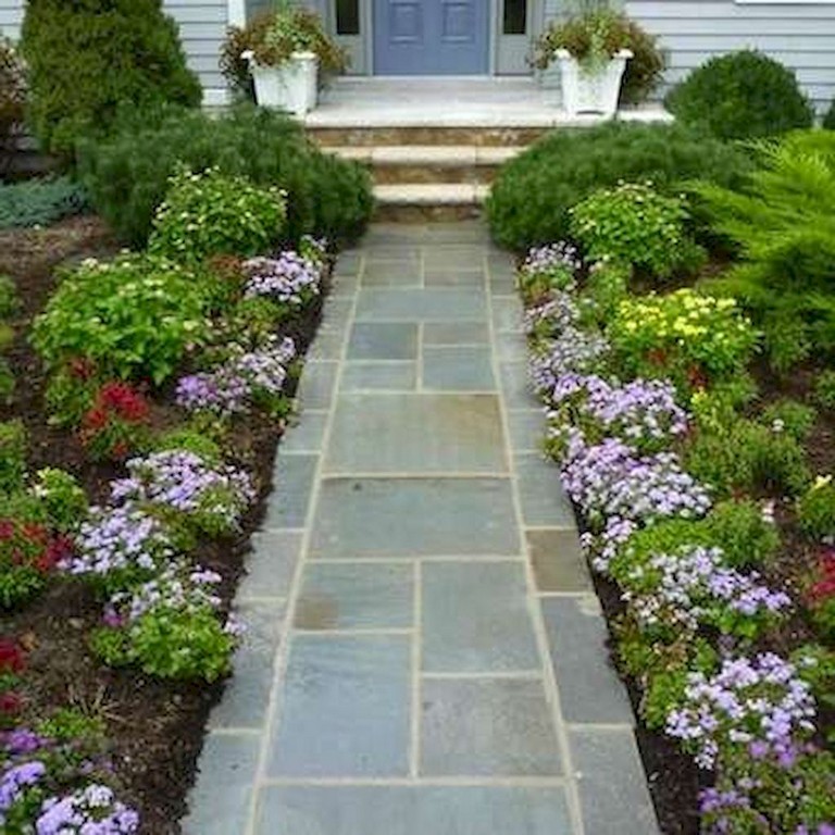 Beautiful Backyard Garden Path