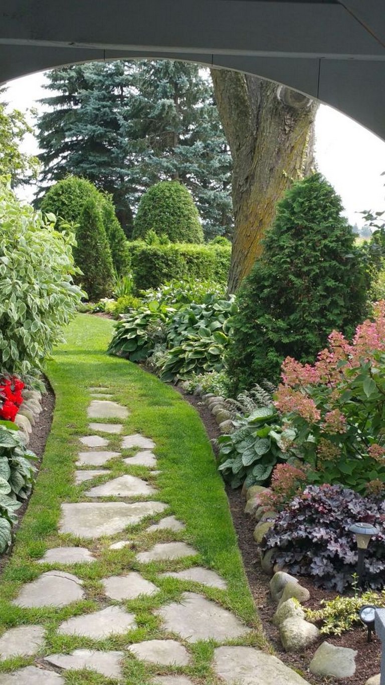 A Beautiful Walkway Gardening