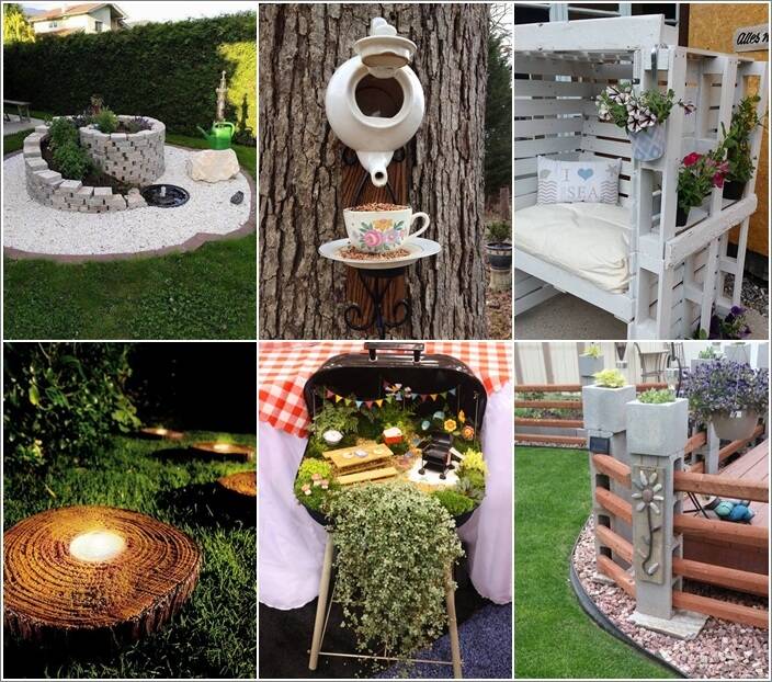 Simple Diy Vintage And Rustic Garden Decor Ideas