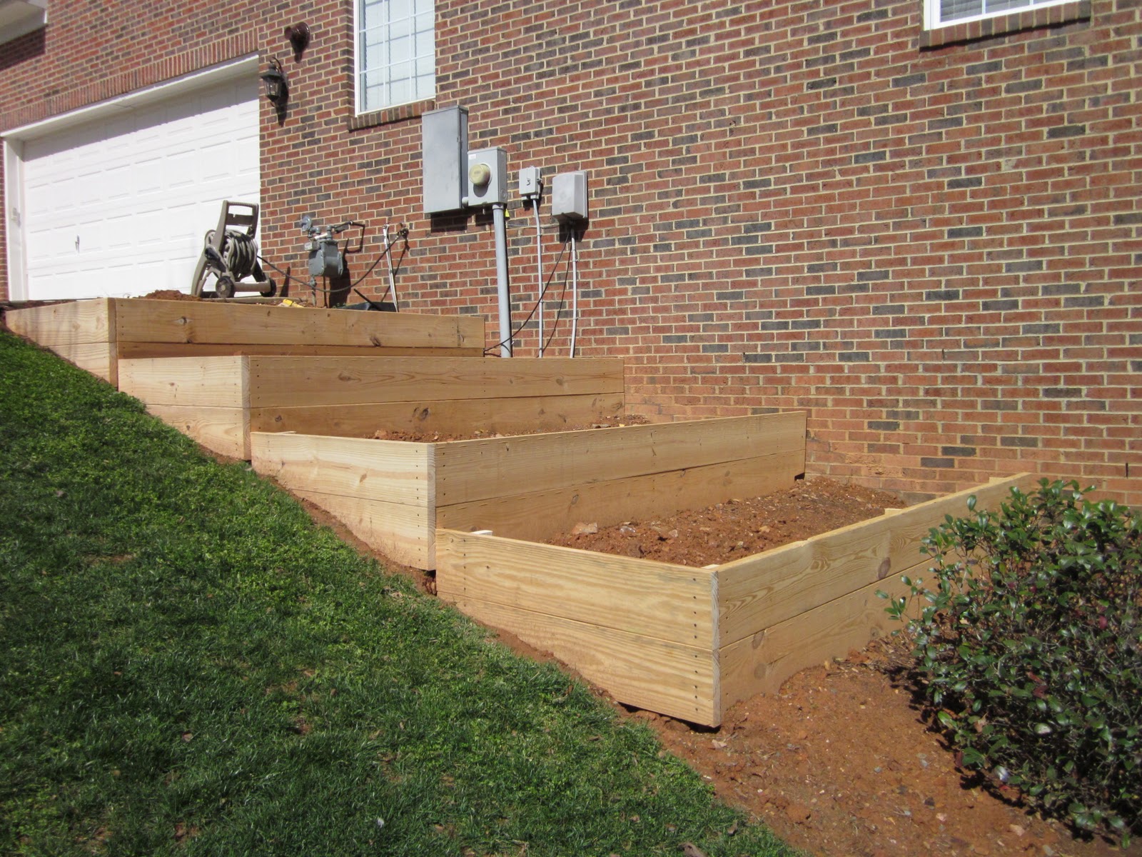 A Slope Vegetable Garden