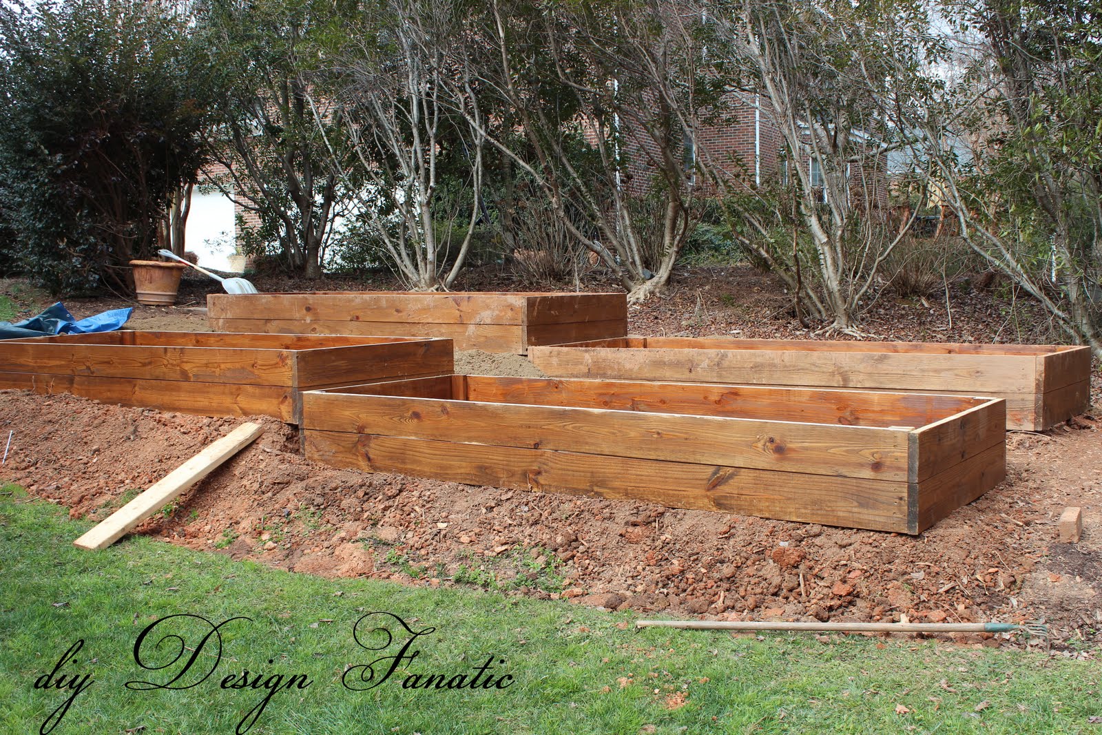 A Slope Vegetable Garden