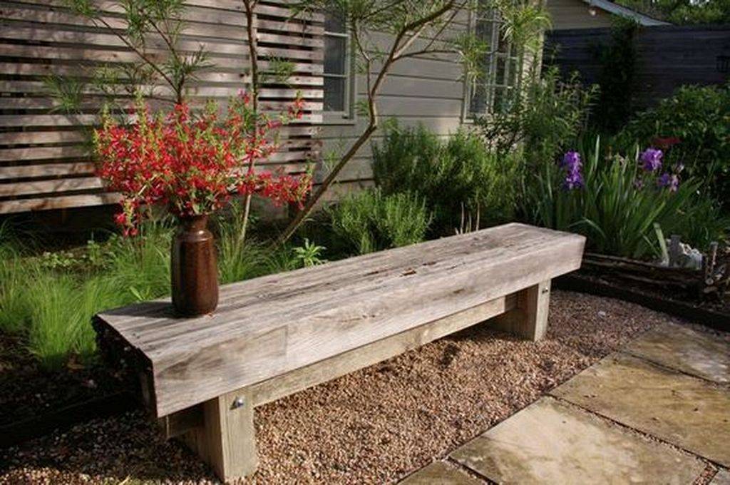 Japanese Garden Bench Wood Materials