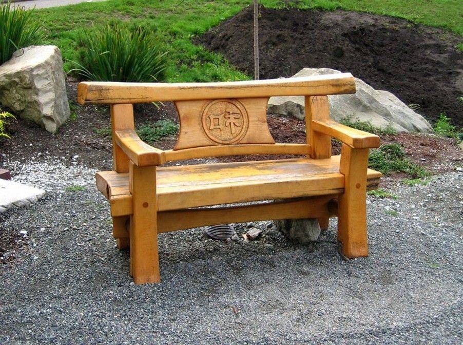 Russell Jensens Japanese Garden Bench Finewoodworking