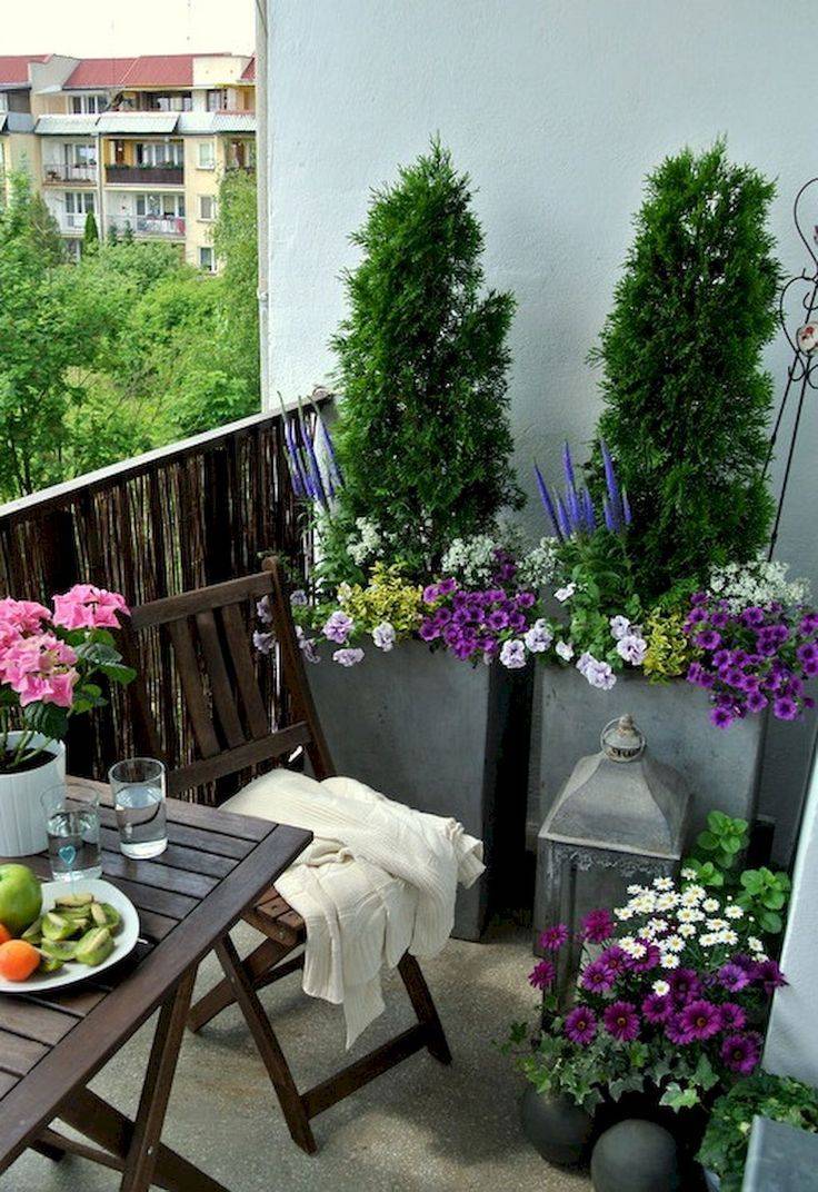 Apartment Balcony Garden Decorating Ideas