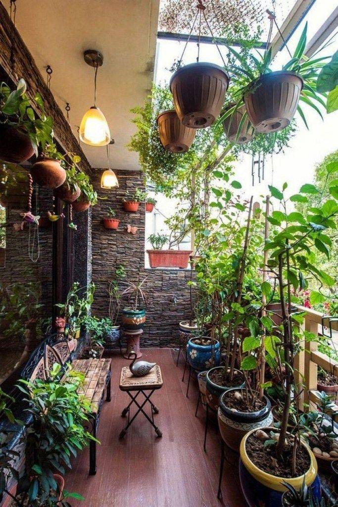 Small Apartment Unique Balcony
