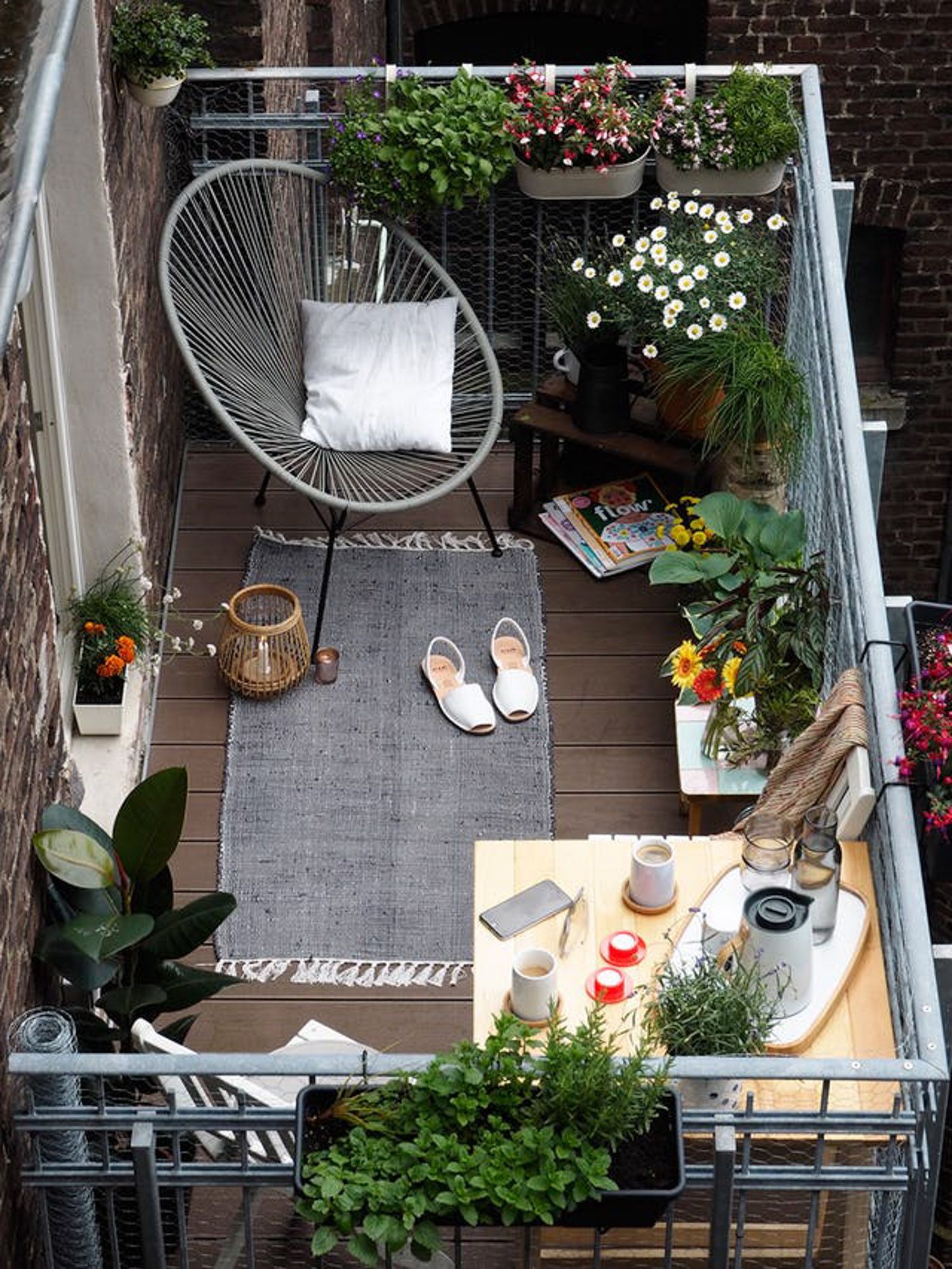 Small Apartment Balconies Unique Balcony