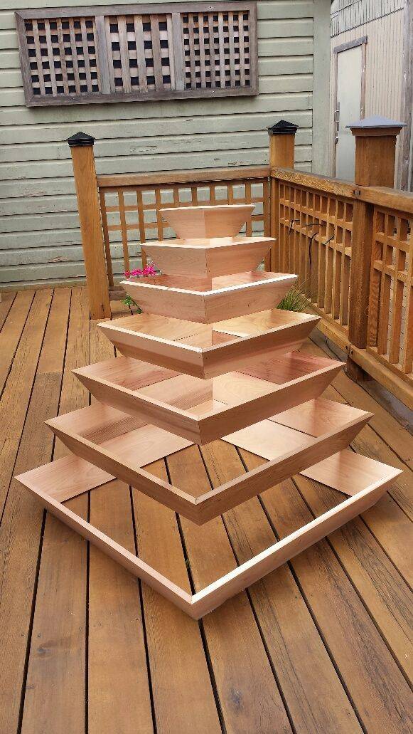 Assembled Pyramid Planter