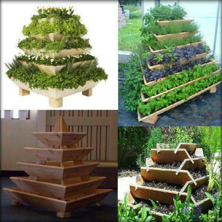 Pyramid Garden Planter Diy Garden Furniture