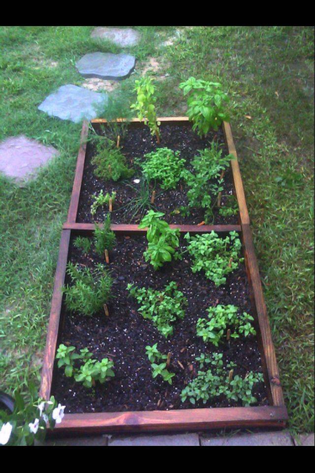 A Culinary Herb Garden Diy Herb