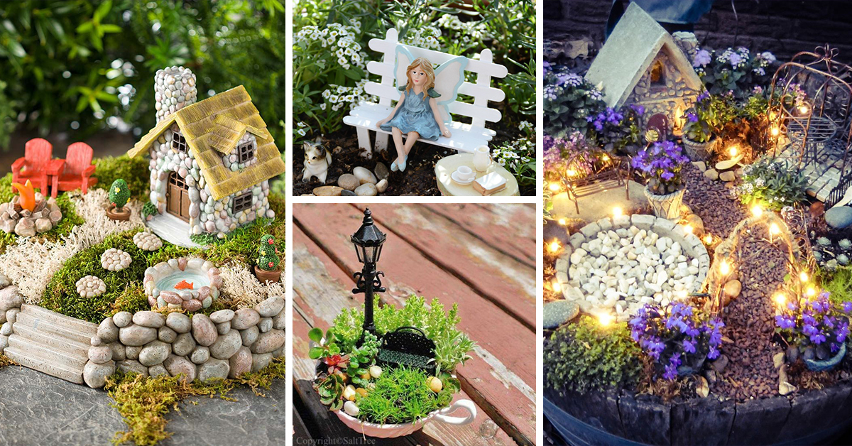 A Fairy Garden Ideas Garden Design Ideas