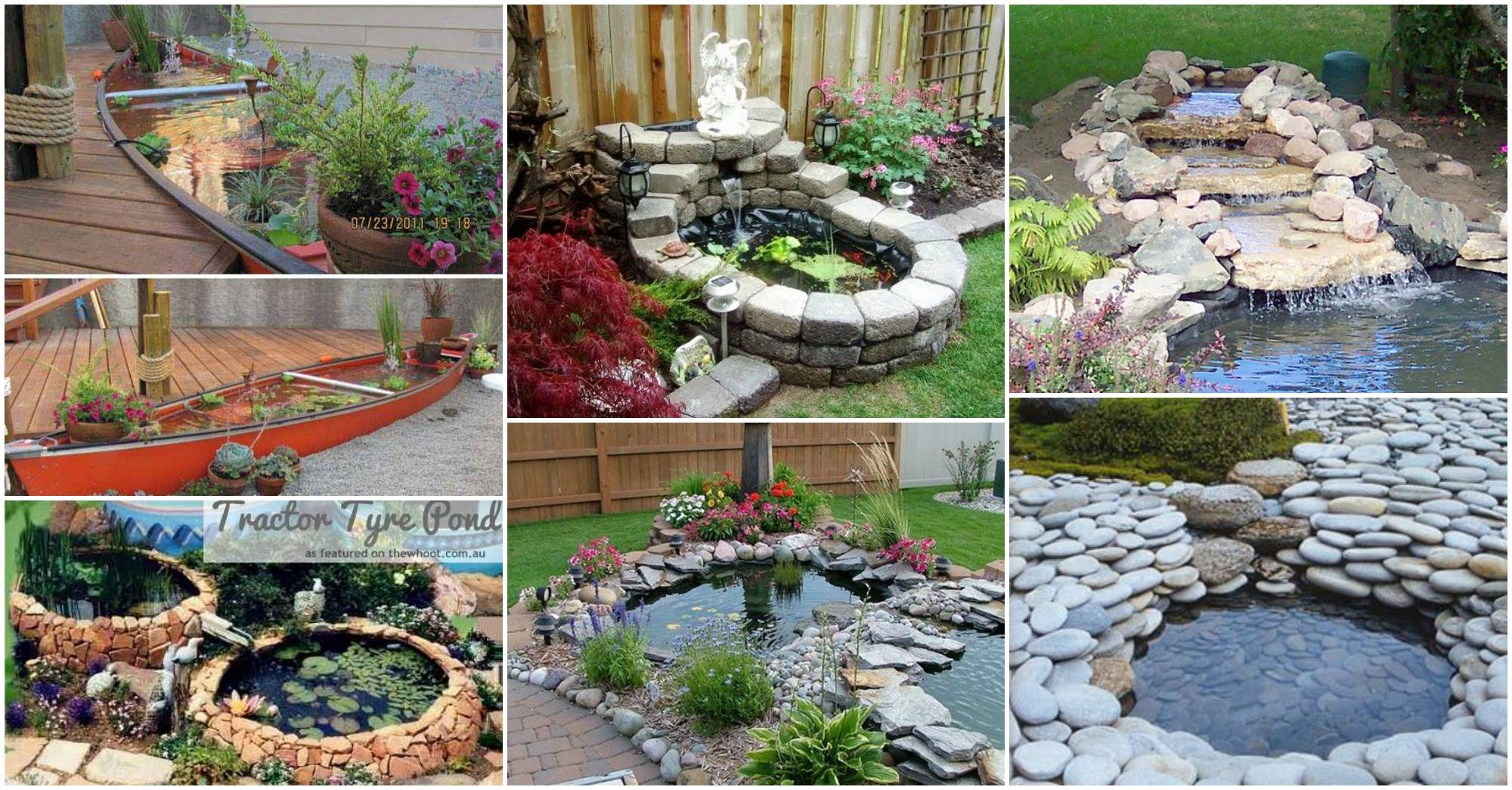 Plastic Garden Pond Designs Gardening Flowers